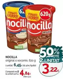 Condis Nocilla - original o xocomix oferta