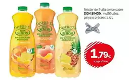 Condis Don simón - néctar de fruita sense sucre multifruites oferta