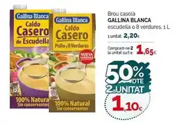 Condis Gallina blanca - brou casolà oferta