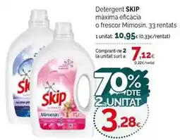 Condis Skip - detergent maxima eficacia o frescor mimosín oferta