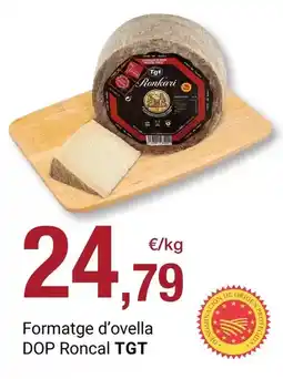 BonpreuEsclat Roncal - formatge d'ovella dop oferta