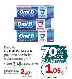 Condis Oral b - dentifrici proteccion, sensibilità o blanquejant oferta