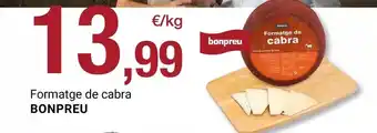 Bonpreu - formatge de cabra