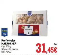 Makro MAKRO CHEF Profiteroles oferta