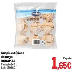 Makro DORAMAS Suspiros típicos de moya oferta