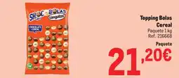 Makro Topping Bolas Cereal oferta