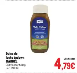 Makro MARDEL Dulce de leche tpdown oferta