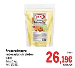 Makro DANI Preparado para rebozados sin glúten oferta