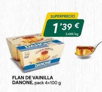 Masymas Flan De Vainilla Danone oferta