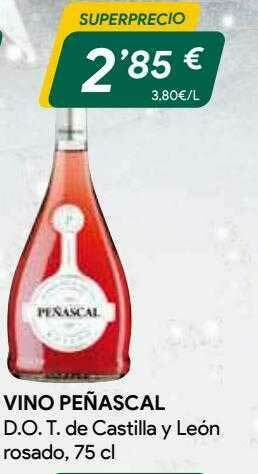 Masymas Vino Peñascal D.o.t. De Castilla Y León Rosado oferta