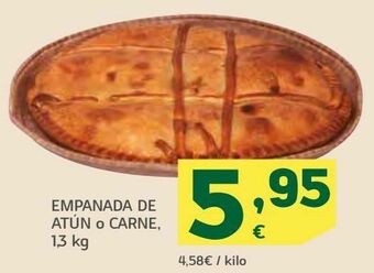 HiperDino Empanada de atún o carne oferta