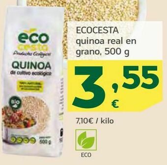 HiperDino Ecocesta quinoa real en grano oferta