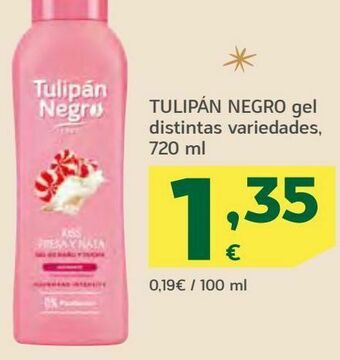 HiperDino Tulipán negro gel distintas variedades oferta