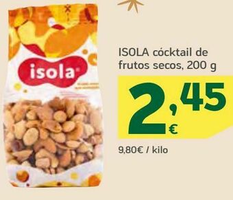 HiperDino Isola cócktail de frutos secos oferta