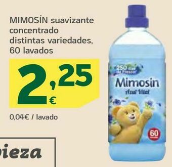 HiperDino Mimosín suavizante concentrado distintas variedades oferta
