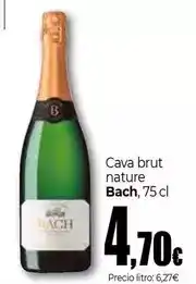 Unide Supermercados Bach - cava brut nature oferta