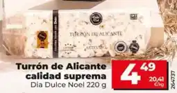 Dia Dia dulce noel - turrón de alicante calidad suprema oferta