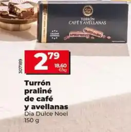 Dia Dia dulce noel - turrón praliné de café y avellanas oferta