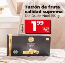 Dia Dia dulce noel - turrón de fruta calidad suprema oferta