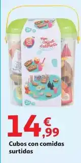 Alcampo Cubos con comidas surtidas oferta