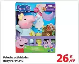 Alcampo Peluche actividades baby oferta