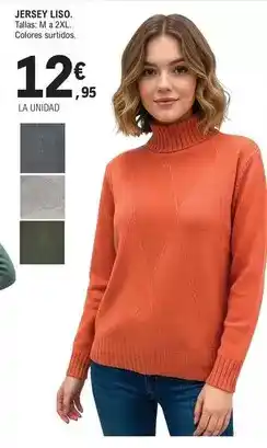 E.Leclerc Jersey liso oferta