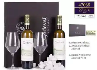 Godeval - estuche 2 copas exclusivas