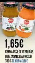 Claudio Ibsa - crema iisa de verduras o de zanahoria oferta