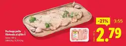 Lidl Pechuga pollo filetesda a grillo oferta