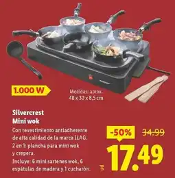 Lidl Silvercrest - silvercrest mini wok oferta