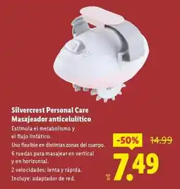 Lidl Silvercrest - silvercrest personal care masejador anticelultico oferta