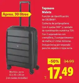 Lidl Top move - maleta oferta
