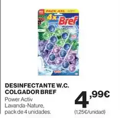 Hipercor Bref - desinfectante w.c oferta