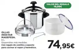 Hipercor Magefesa - ollas inoxtar oferta