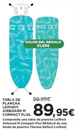 Hipercor Valor - tabla de plancha leifheit oferta