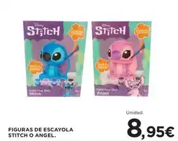 Hipercor Stitch - figuras de escayola o angel oferta