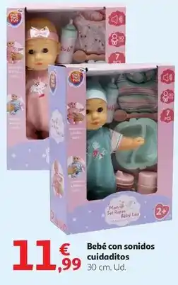Alcampo One two fun - bebe con sonidos cuidaditos oferta