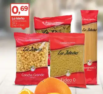 LA ISLEÑA Pasta variedad