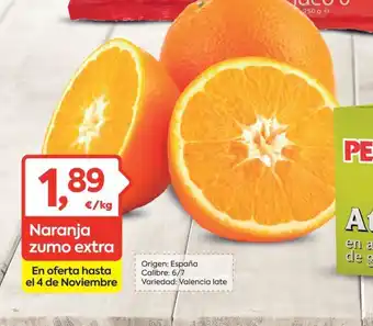 Naranja zumo extra