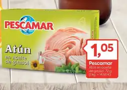 Suma Supermercados PESCAMAR Atún en aceite de girasol oferta