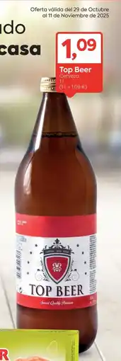 Suma Supermercados TOP BEER Cerveza oferta