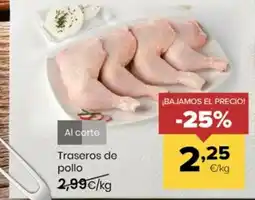 Autoservicios Familia Traseros de pollo oferta