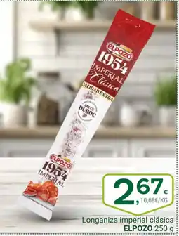 Supermercados Dani ELPOZO Longaniza imperial clásica oferta