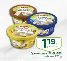 Supermercados Dani IFA-ELIGES Queso crema sabores oferta