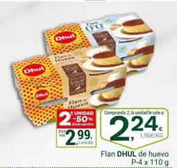 Supermercados Dani DHUL Flan de huevo oferta