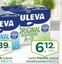 Supermercados Dani PULEVA Leche original semidesnatada oferta