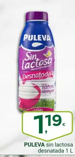 Supermercados Dani PULEVA sin lactosa desnatada oferta