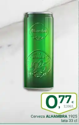 Supermercados Dani ALHAMBRA 1925 Cerveza oferta