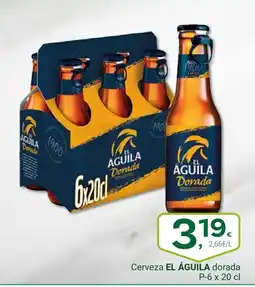 Supermercados Dani EL ÁGUILA Cerveza dorada oferta