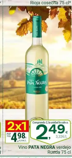 Supermercados Dani PATA NEGRA Vino verdejo Rueda oferta